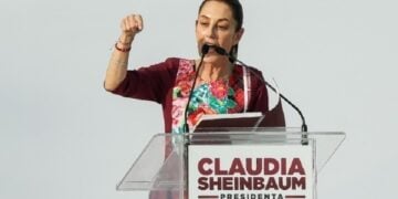 Η πρόεδρος του Μεξικού Κλαούντια Σέινμπαουμ (φωτ.: ΑΠΕ-ΜΠΕ)