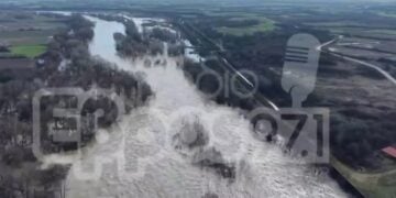 Φουσκωμένα τα νερά στη Θράκη μετά την υπερχείλιση φραγμάτων στη Βουλγαρία (φωτ.: glomex)