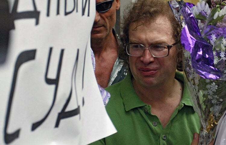 Κατά την έξοδό του από τη φυλακή Ματροσκάγια Τισίνα στη Μόσχα, 22 Μαΐου 2007 (φωτ.: EPA / Igor Kharitonov)