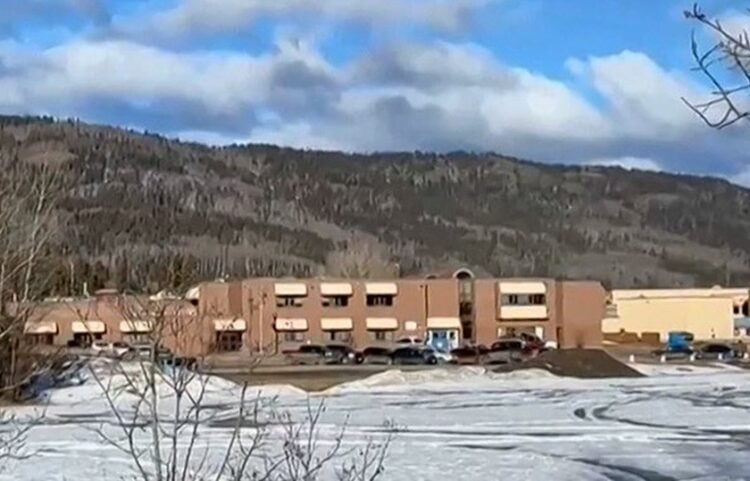 Το σχολείο όπου σημειώθηκε η αιματηρή επίθεση (φωτ.: glomex)