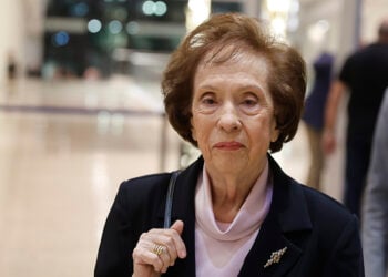 Η Άννα Ψαρούδα-Μπενάκη σε εκδήλωση μνήμης για τη Μαριέττα Γιαννάκου, 6 Νοεμβρίου 2023 
(φωτ.: EUROKINISSI / Γιάννης Κονταρίνης)