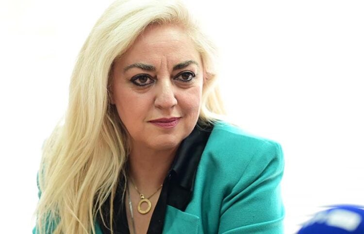 Η Άννα Στρατινάκη κατά την ανάληψη των καθηκόντων της ως Συνήγορος του Καταναλωτή, Δευτέρα 14 Οκτωβρίου 2024 (φωτ.: EUROKINISSI / Μιχάλης Καραγιάννης)