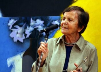 Η Ελένη Γλύκατζη-Αρβελέρ (φωτ.: EUROKINISSI/Τατιάνα Μπόλαρη)