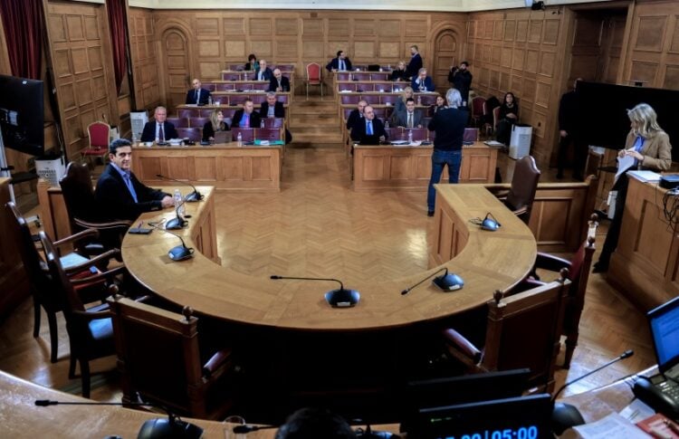 Μία από τις συνεδριάσεις της εξεταστικής επιτροπής για το σκάνδαλο του ΟΠΕΚΕΠΕ (φωτ.: EUROKINISSI/Γιώργος Κονταρίνης)