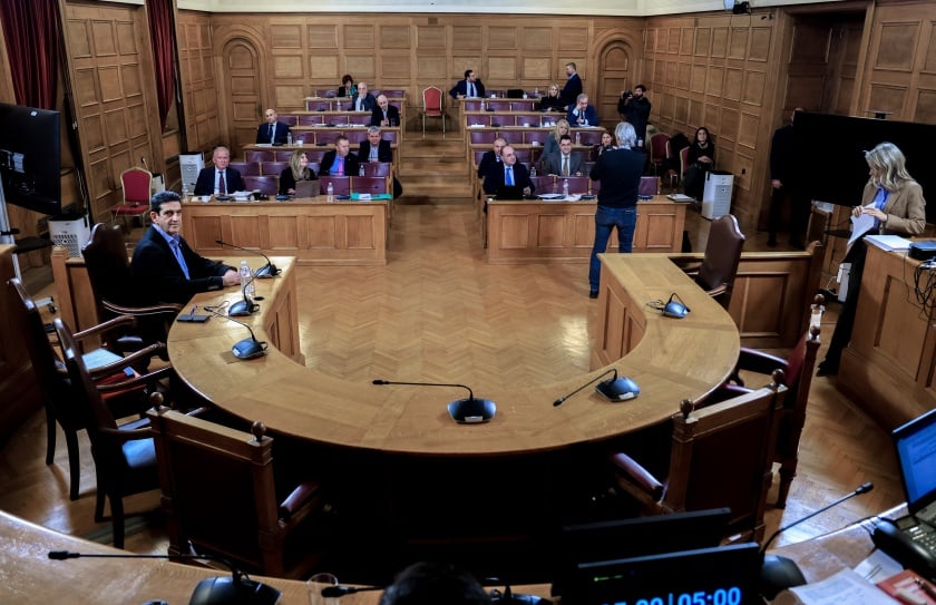 Μία από τις συνεδριάσεις της εξεταστικής επιτροπής για το σκάνδαλο του ΟΠΕΚΕΠΕ (φωτ.: EUROKINISSI/Γιώργος Κονταρίνης)