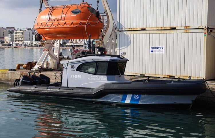 Περιπολικό σκάφος του Λιμενικού Σώματος στο λιμάνι της Χίου, Τετάρτη 4 Φεβρουαρίου 2026 (φωτ.: EUROKINISSI / Κώστας Αναγνώστου)