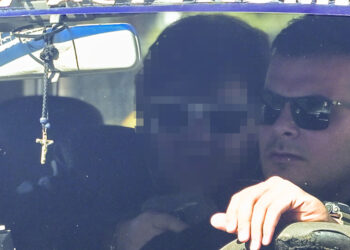 Στον εισαγγελέα οδηγήθηκε ο μάνατζερ καλλιτεχνών και μοντέλων που συνελήφθη στην Κηφισιά, έπειτα από επεισοδιακή καταδίωξη (φωτ.: EUROKINISSI / Τατιάνα Μπόλαρη)