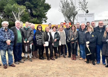 Η πρώτη φάση της δενδροφύτευσης έγινε την Κυριακή 25 Ιανουαρίου 2026 (φωτ.: Δήμος Πεντέλης)