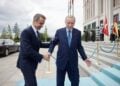Στιγμιότυπο από την επίσκεψη του Κ. Μητσοτάκη στην Άγκυρα το 2024 (φωτ.: Γραφείο Τύπου Πρωθυπουργού/Δημήτρης Παπαμήτσος)