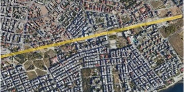 Η χάραξη της οδού Πόντου στην Καλαμαριά