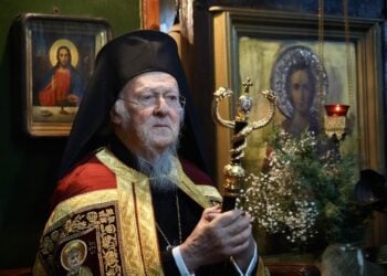 Ο Οικουμενικός Πατριάρχης Βαρθολομαίος (φωτ.: Οικουμενικό Πατριαρχείο/Νίκος Παπαχρήστου)