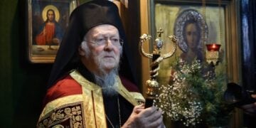 Ο Οικουμενικός Πατριάρχης Βαρθολομαίος (φωτ.: Οικουμενικό Πατριαρχείο/Νίκος Παπαχρήστου)