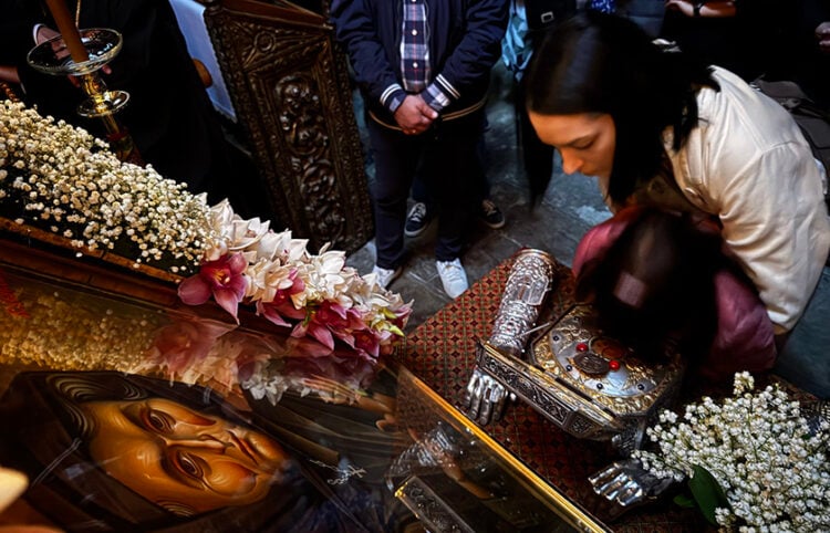 Στη Μονή Γενεθλίου Θεοτόκου Κλεισούρας όπου μόνασε η Οσία Σοφία (φωτ.: Flickr / Μητρόπολη Καστοριάς)