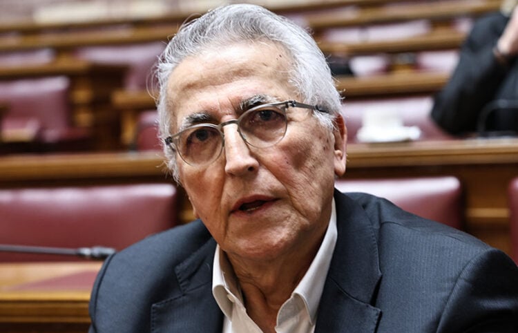 Ο πρόεδρος της ΓΣΕΕ Γιάννης Παναγόπουλος στη Βουλή, Πέμπτη 5 Φεβρουαρίου 2026 (φωτ.: EUROKINISSI / Γιάννης Παναγόπουλος)