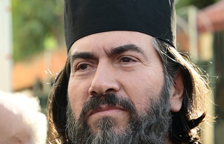 Ο πατέρας Αντώνιος της «Κιβωτού του Κόσμου» (φωτ.: EUROKINISSI / Τατιάνα Μπόλαρη)