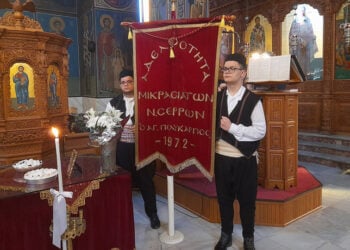 Στην Παναγίτσα Σερρών (φωτ.: Facebook / Αδελφότητα Μικρασιατών Ν. Σερρών «Ο Άγιος Πολύκαρπος»)