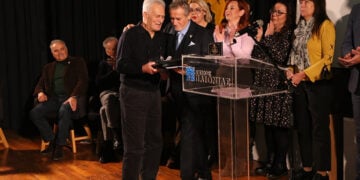 Μια ιδιαίτερα συγκινητική στιγμή από την εκδήλωση των «Ακριτών» Πολυκάστρου & Περιχώρων