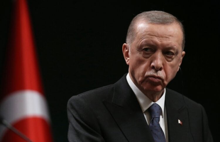 Ο Ρετζέπ Ταγίπ Ερντογάν στην Άγκυρα (φωτ. αρχείου: EPA/Necati Savas)