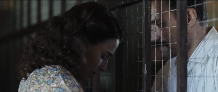 Εικόνα από την κινηματογραφική ταινία «Το Τελευταίο Σημείωμα» σε σενάριο Ιωάννας Καρυστιάνη και Παντελή Βούλγαρη που υπογράφει και τη σκηνοθεσία (πηγή: youtube.com/ @TanweerGreece)