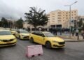 Στιγμιότυπο από τη χθεσινή πορεία των ταξί των Αθήνα (φωτ.: EUROKINISSI/Σωτήρης Δημητρόπουλος)
