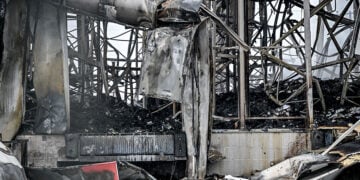 Ό,τι απέμεινε από το τμήμα του «Βιολάντα» όπου σημειώθηκε η φονική έκρηξη, Πέμπτη 29 Ιανουαρίου 2026 (φωτ.: offnetwork.gr / EUROKINISSI)