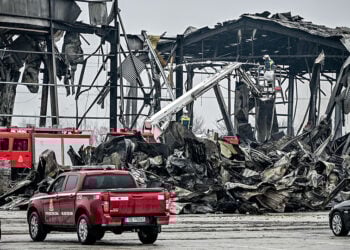 Ό,τι απέμεινε από το τμήμα του «Βιολάντα» όπου σημειώθηκε η φονική έκρηξη, Πέμπτη 29 Ιανουαρίου 2026 (φωτ.: offnetwork.gr / EUROKINISSI)