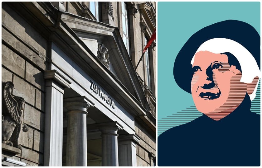 Στο Ζωγράφειο Λύκειο της Πόλης η Μικρασιάτισσα Διδώ Σωτηρίου (εικ.: Γ. Βορύλλα)