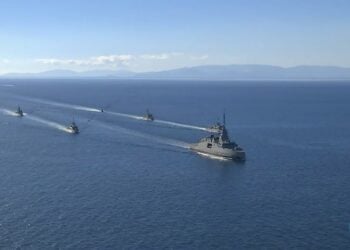 Η φρεγάτα "Κίμων" (Φωτ.: ΓΕΝ ΕΚΠΡΟΣΩΠΟΣ ΤΥΠΟΥ / EUROKINISSI)