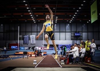 Πανελλήνιο Πρωτάθλημα Κλειστού Στίβου2026 στην Παιανία (φωτ.: Θωμαΐς Αντωνιάδου/ EUROKINISSI)