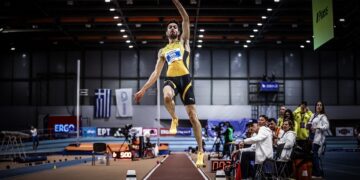 Πανελλήνιο Πρωτάθλημα Κλειστού Στίβου2026 στην Παιανία (φωτ.: Θωμαΐς Αντωνιάδου/ EUROKINISSI)