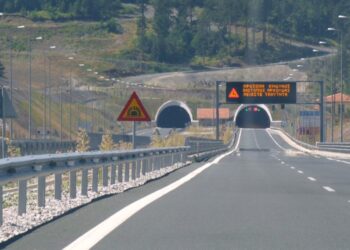 Η σήραγγα Συρτού στην Εγνατία (φωτ.: Dr. Pinczés Sándor)