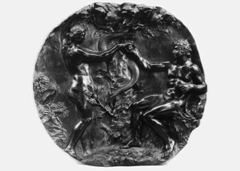 «Ο πειρασμός». Ανάγλυφο βασισμένο σε έργο του Ραφαήλ (πηγή: Metropolitan Museum of Art / commons.wikimedia.org)