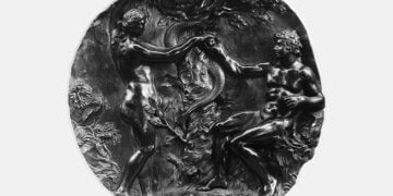 «Ο πειρασμός». Ανάγλυφο βασισμένο σε έργο του Ραφαήλ (πηγή: Metropolitan Museum of Art / commons.wikimedia.org)