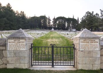 Το Κοινοπολιτειακό Στρατιωτικό Κοιμητήριο Πολυκάστρου (φωτ.: Αλεξία Ιωαννίδου)