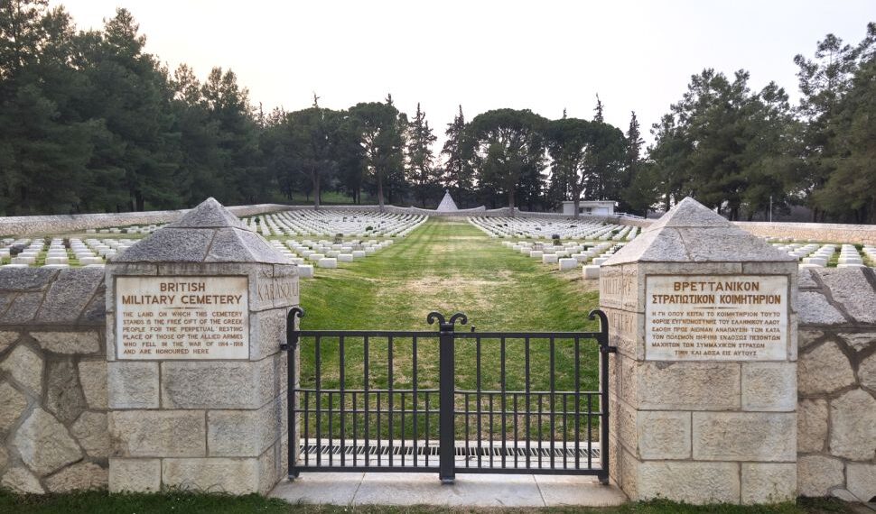 Το Κοινοπολιτειακό Στρατιωτικό Κοιμητήριο Πολυκάστρου (φωτ.: Αλεξία Ιωαννίδου)