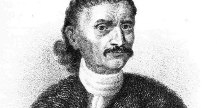 Ο εθνικός ευεργέτης, Ηπειρώτης επιχειρηματίας και πολιτικός Ζώης Καπλάνης (πηγή: Εθνικόν Ημερολόγιον του Μαρίνου Παπαδόπουλου Βρετού)