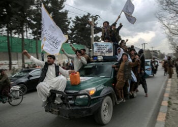 Αφγανοί διαδηλώνουν εναντίον του Πακιστάν στην Καμπούλ, Παρασκευή 6 Μαρτίου 2026 (φωτ.: EPA / Samiullah Popal)