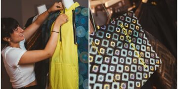 H Anfisa Roumelidi είναι μια σχεδιάστρια ρούχων που ζει στη Γερμανία και έχει τον ποντιακό πολιτισμό στην καρδιά της (φωτ.: OStudio Offenbach)