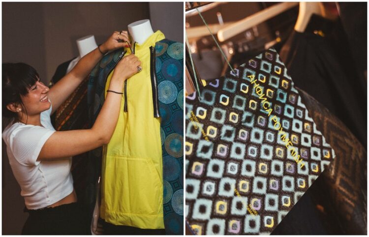 H Anfisa Roumelidi είναι μια σχεδιάστρια ρούχων που ζει στη Γερμανία και έχει τον ποντιακό πολιτισμό στην καρδιά της (φωτ.: Elias Ghanias)