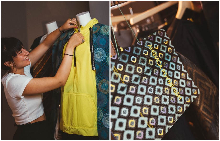 H Anfisa Roumelidi είναι μια σχεδιάστρια ρούχων που ζει στη Γερμανία και έχει τον ποντιακό πολιτισμό στην καρδιά της (φωτ.: Elias Ghanias)