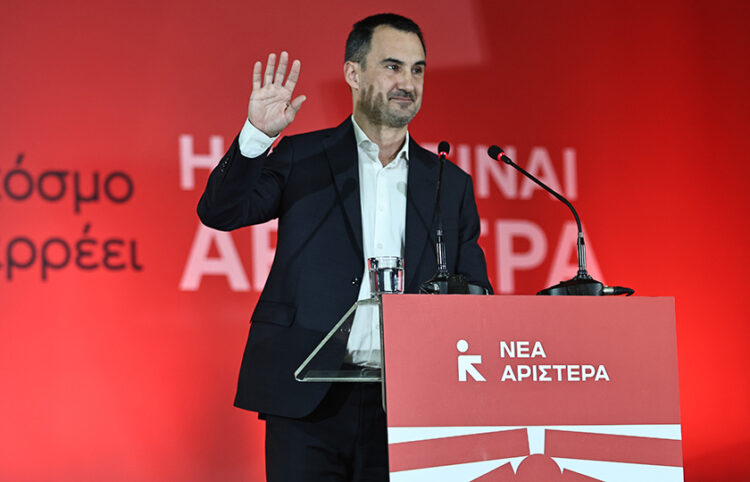 Ο Αλέξης Χαρίτσης στο προγραμματικό συνέδριο της Νέας Αριστεράς, Πέμπτη 22 Ιανουαρίου 2026 (φωτ.:  EUROKINISSI / Γιάννης Παναγόπουλος)