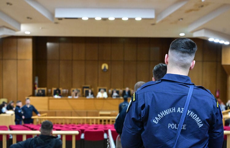 Συνεδρίαση του Πενταμελούς Εφετείου Κακουργημάτων Αθηνών για την ανακοίνωση των ποινών στους κατηγορούμενους για συμμετοχή στην εγκληματική οργάνωση Χρυσή Αυγή. Τετάρτη 11 Μαρτίου 2026 (φωτ.: EUROKINISSI / Τατιάνα Μπόλαρη)