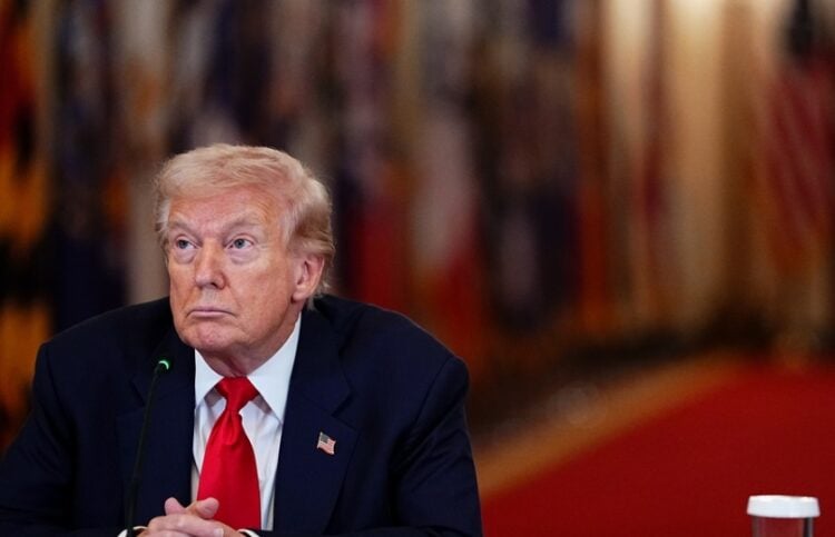 Ο Ντόναλτ Τραμπ στον Λευκό Οίκο (φωτ.: EPA/Aaron Schwartz/POOL)