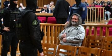 Ο Γιάννης Λαγός στο Εφετείο (φωτ.:EUROKINISSI/Τατιάνα Μπόλαρη)