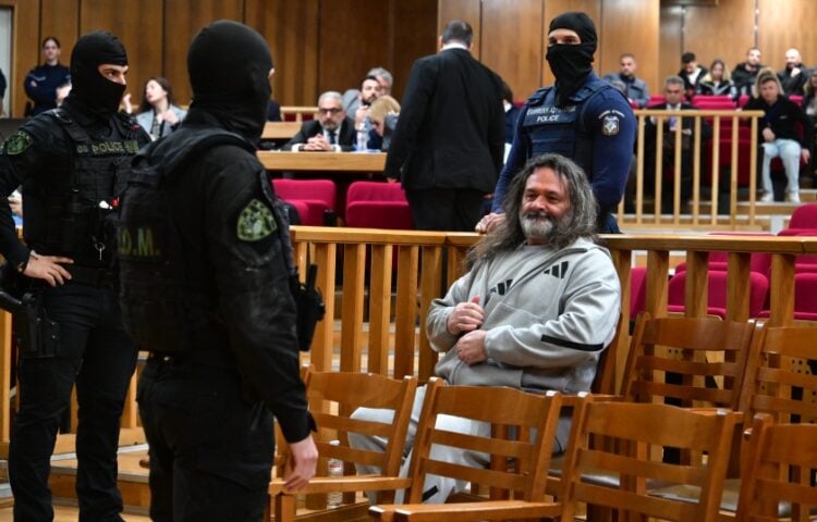 Ο Γιάννης Λαγός στο Εφετείο (φωτ.:EUROKINISSI/Τατιάνα Μπόλαρη)