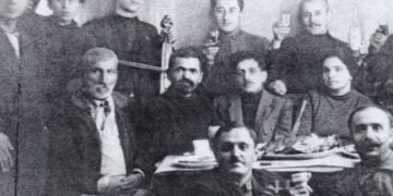 Έλληνες του Μπακού το 1920 (πηγή: azerhistory.com)