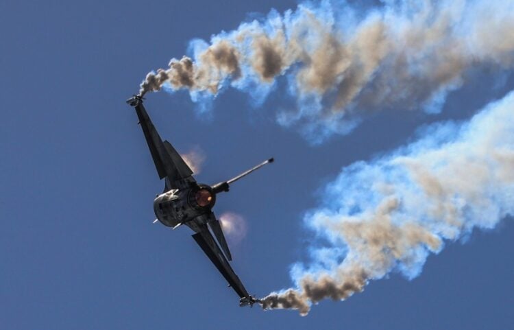 Ελληνικό μαχητικό αεροσκάφος (φωτ. αρχείου: EUROKINISSI/Γιώργος Κονταρίνης)