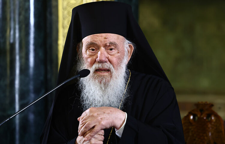 Ο Αρχιεπίσκοπος Αθηνών και πάσης Ελλάδος Ιερωνύμος, Παρασκευή 13 Μαρτίου 2026 (φωτ.: EUROKINISSΙ / Ραφαήλ Γεωργιάδης)