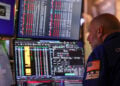 Εικόνα από το Χρηματιστήριο της Νέας Υόρκης (φωτ.: EPA / Sarah Yenesel)