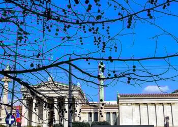 Στιγμιότυπο από την Αθήνα, Δευτέρα 9 Μαρτίου 2026 (φωτ.: EUROKINISSI / Γιώργος Κονταρίνης)